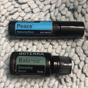 Peace reassuring blend & Balance Grounding blend